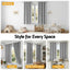 Artiss Blockout Curtains 2X 132x160cm Thermal Insulated Eyelet Drapes Grey