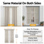 Artiss Blockout Curtains 2X 132x213cm Thermal Insulated Eyelet Drapes Beige
