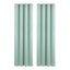 Artiss Blockout Curtains 2X 132x213cm Thermal Insulated Eyelet Drapes Green