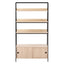 Artiss Bookshelf 5 Tier Cube Cabinet MIRA Oak