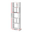 Artiss Bookshelf 5 Tiers - LINA White