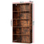 Artiss Bookshelf 5 Tiers Walnut