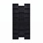 Artiss Bookshelf Display Shelves CD DVD Storage Rack Tall Bookcase Black