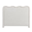 Artiss Boucle Bed Head Double Size Upholstered Wavy Headboard Beige