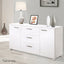 Artiss Buffet Sideboard High Gloss - White