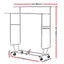 Artiss Clothes Rack Airer Double Rail Coat Stand Adjustable Hanger