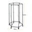 Artiss Clothes Rack Airer Rail Coat Stand Wheels 6 Rods