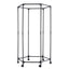 Artiss Clothes Rack Airer Rail Coat Stand Wheels 6 Rods