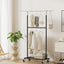Artiss Clothes Rack Double Rod Airer Rail Coat Stand Adjustable Hanger