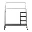 Artiss Clothes Rack Double Rod Airer Rail Coat Stand Hanger Storage Shelf