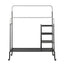 Artiss Clothes Rack Double Rod Airer Rail Coat Stand Hanger Storage Shelf