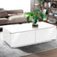 Artiss Coffee Table 4 Drawers White Trevi
