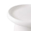 Artiss Coffee Table Round 52CM Plastic White