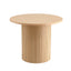 Artiss Coffee Table Round Fluted
