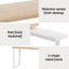 Artiss Computer Desk Bookshelf 140CM