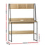 Artiss Computer Desk Bookshelf Storage Grey 100CM