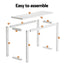 Artiss Console Table 110CM White