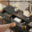 Artiss Console Table 3-Tier Black