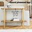 Artiss Console Table 92CM 2-tier Pine Sera