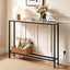 Artiss Console Table Entryway Hallway Display Desk Charging Station Wood
