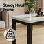 Artiss Console Table Entryway Hallway Display Desk Marble Effect White
