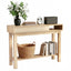 Artiss Console Table Entryway Hallway Sofa Side Table Drawer Shelf 100CM Wood