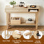 Artiss Console Table Entryway Hallway Sofa Side Table Drawer Shelf 100CM Wood