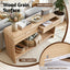 Artiss Console Table Hallway Entryway Storage Drawer Shelf Curved Edge 120CM Pine