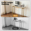 Artiss Console Table Hallway Entryway Table Marble Effect 110CM White & Gold