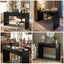 Artiss Console Table Hallway Sofa Entryway Entrance 120CM Black