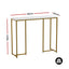 Artiss Console Table Marble Effect White&Gold