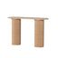 Artiss Console Table Oval 115CM Pine Blake