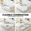 Artiss Convertible Folding Sofa Bed Beign
