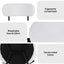 Artiss Dining Chairs Set of 2 Sherpa Boucle White