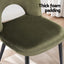 Artiss Dining Chairs Set of 6 Velvet Hollow Green