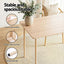 Artiss Dining Table and Chairs Set of 5 Compact Kitchen Furniture Natural Light Green