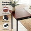 Artiss Dining Table and Chairs Set of 5 Compact Kitchen Furniture Upholstered