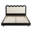 Artiss Double Bed Frame, Floating Design with RGB LED and USB Charging