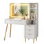 Artiss Dressing Table LED Vanity Desk Charging Station White