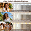 Artiss Dressing Table Vanity Desk Set LED Bulbs RGB Light White