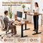 Artiss Electric Standing Desk Height Adjustable Home Office 120cm Oak