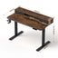 Artiss Electric Standing Desk Height Adjustable Home Office 120cm Rustic Brown