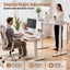 Artiss Electric Standing Desk Height Adjustable Home Office 120cm White