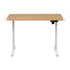 Artiss Electric Standing Desk Height Adjustable Table 120cm Natural White