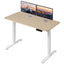 Artiss Electric Standing Desk Height Adjustable Table 120cm Oak White