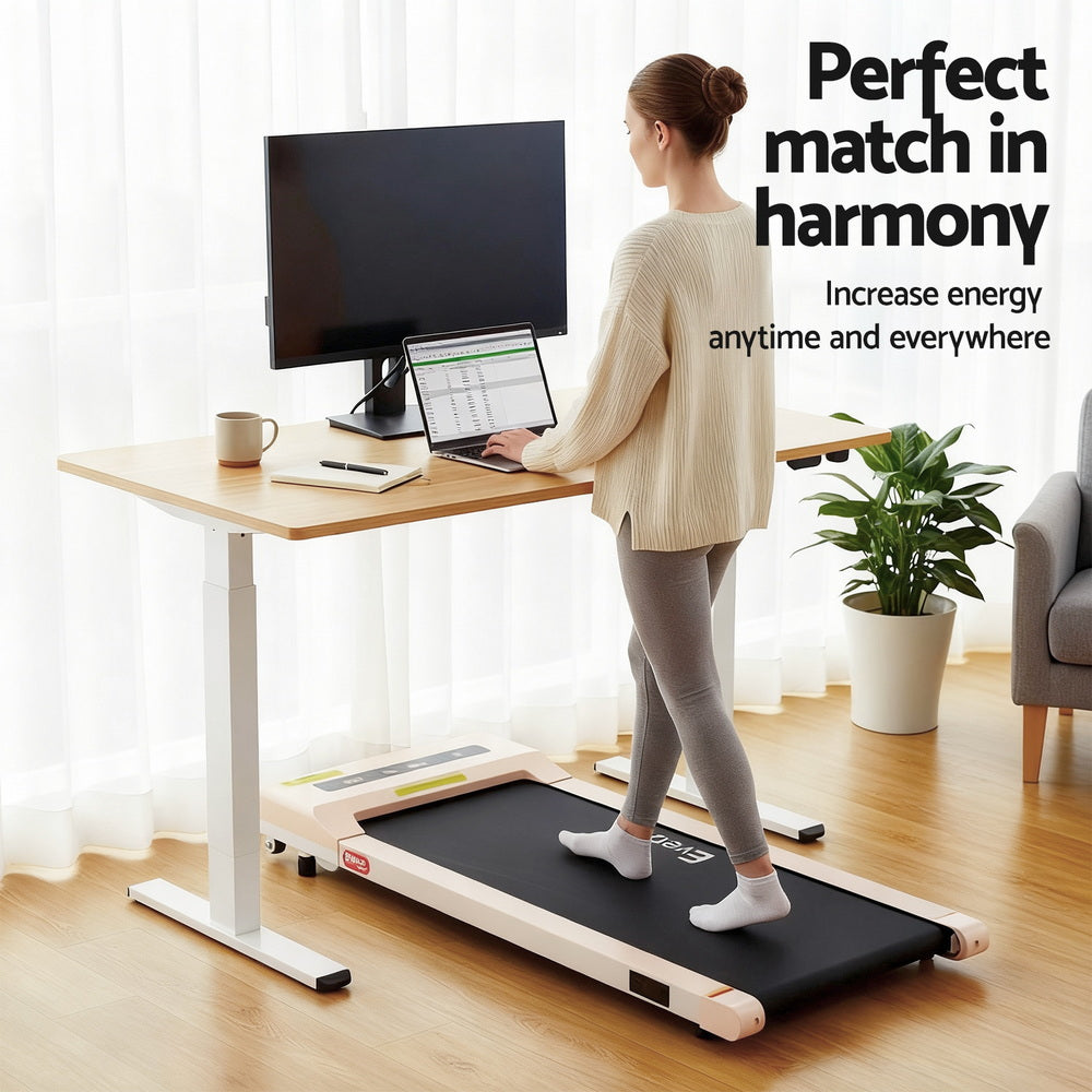 Artiss Electric Treadmill with 140cm Automatic Standing Desk Walking Pad 360mm