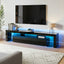 Artiss Entertainment Unit TV Cabinet LED 189cm Black Elo