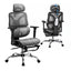 Artiss Ergonomic Office Chair Footrest Grey