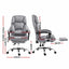 Artiss Executive Office Chair Footrest Grey