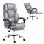 Artiss Executive Office Chair Footrest Grey